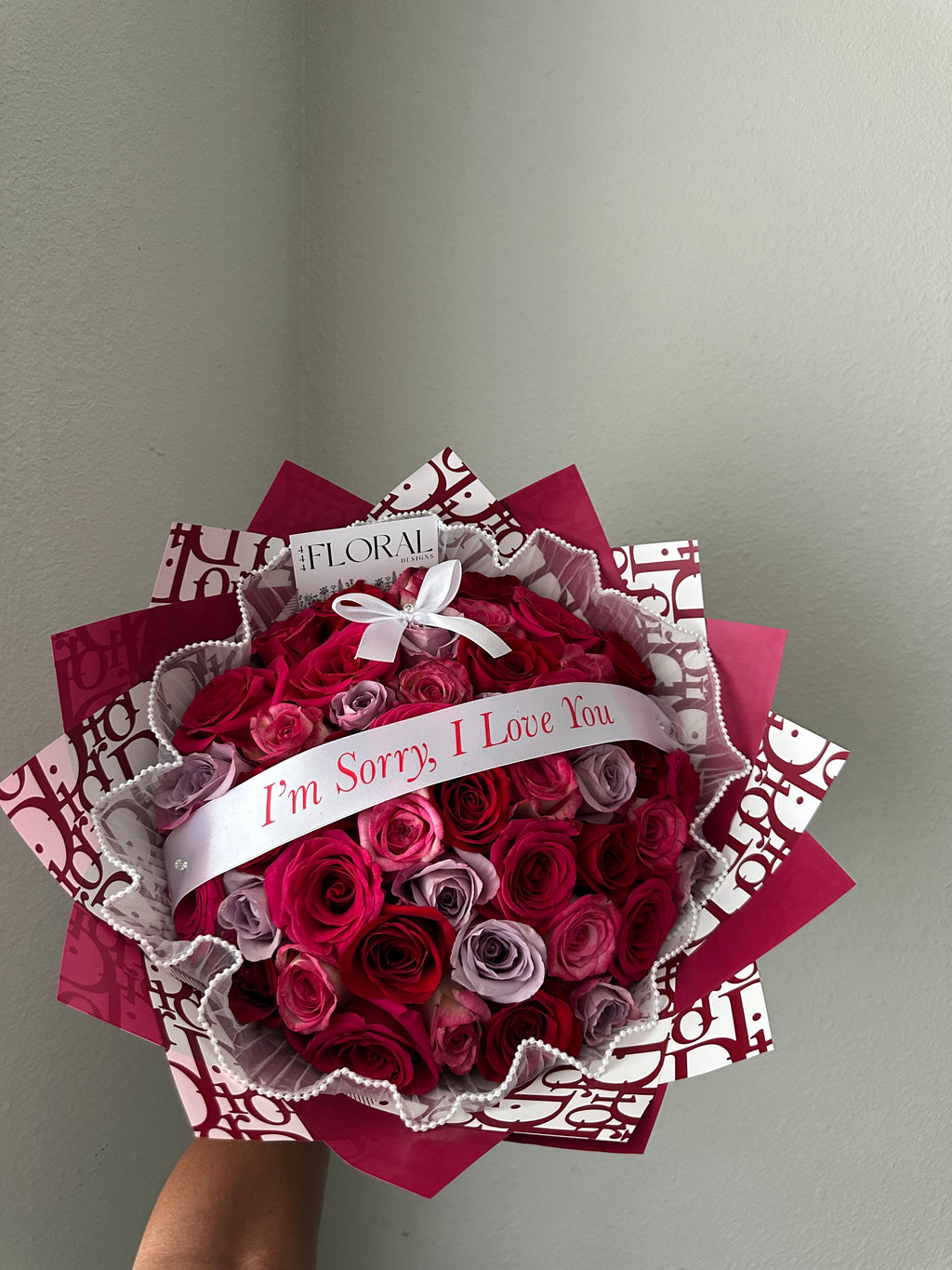 Custom Banner Bouquet