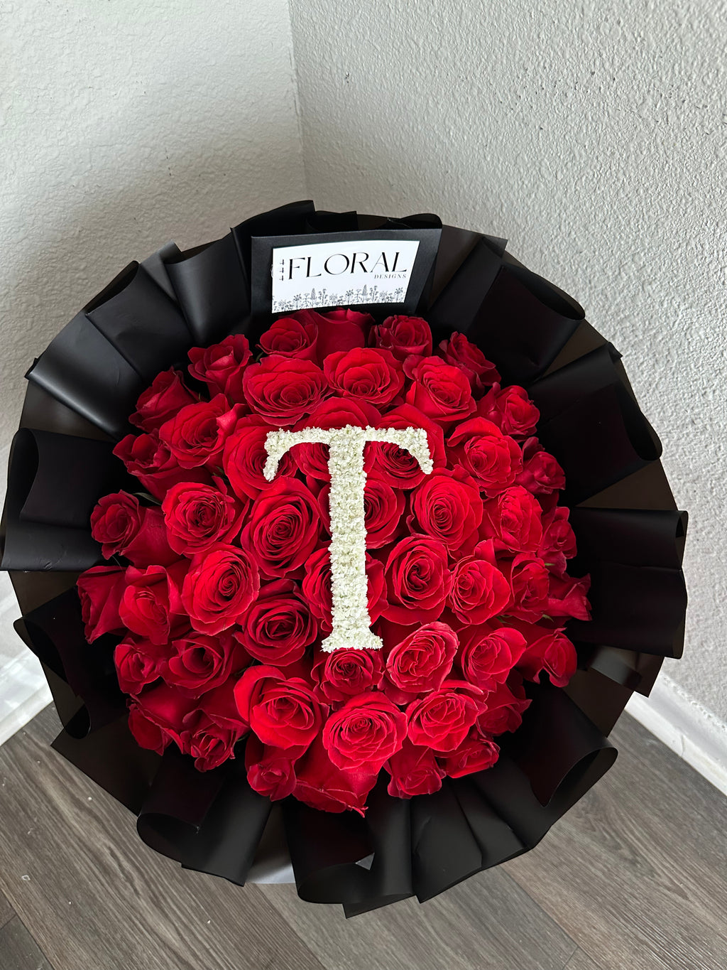 Initial/Number Bouquet