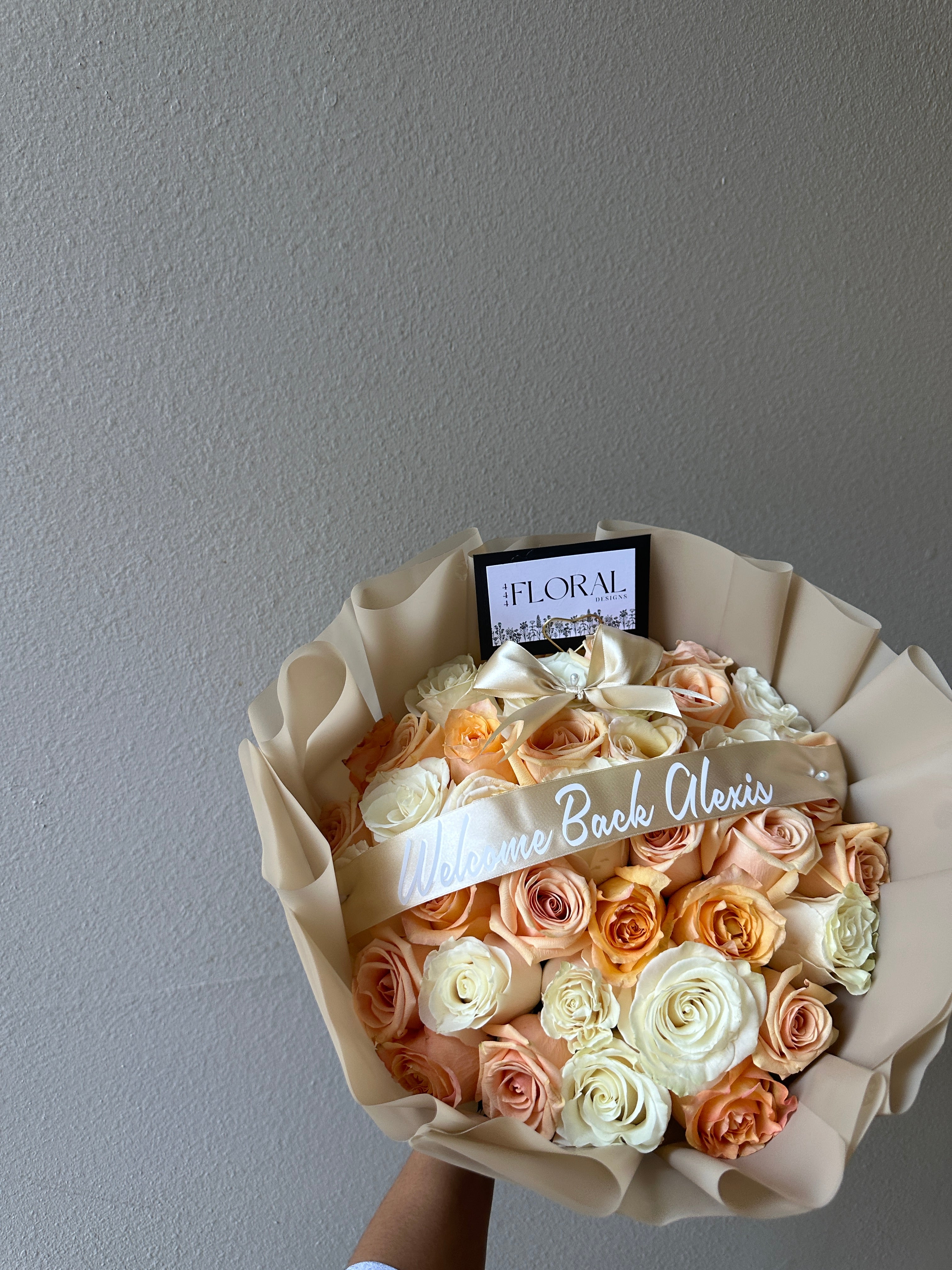 $100 Banner Banner Bouquet