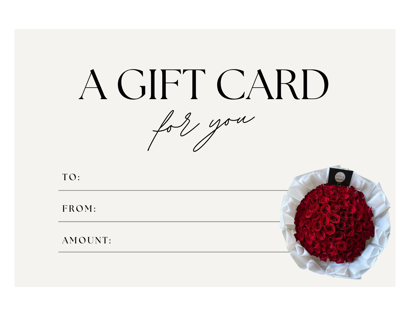 444 Floral Designs Gift Card