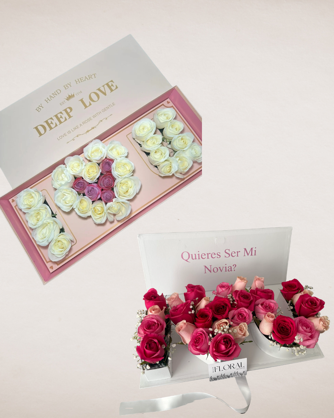 "I Love You" Rose Box