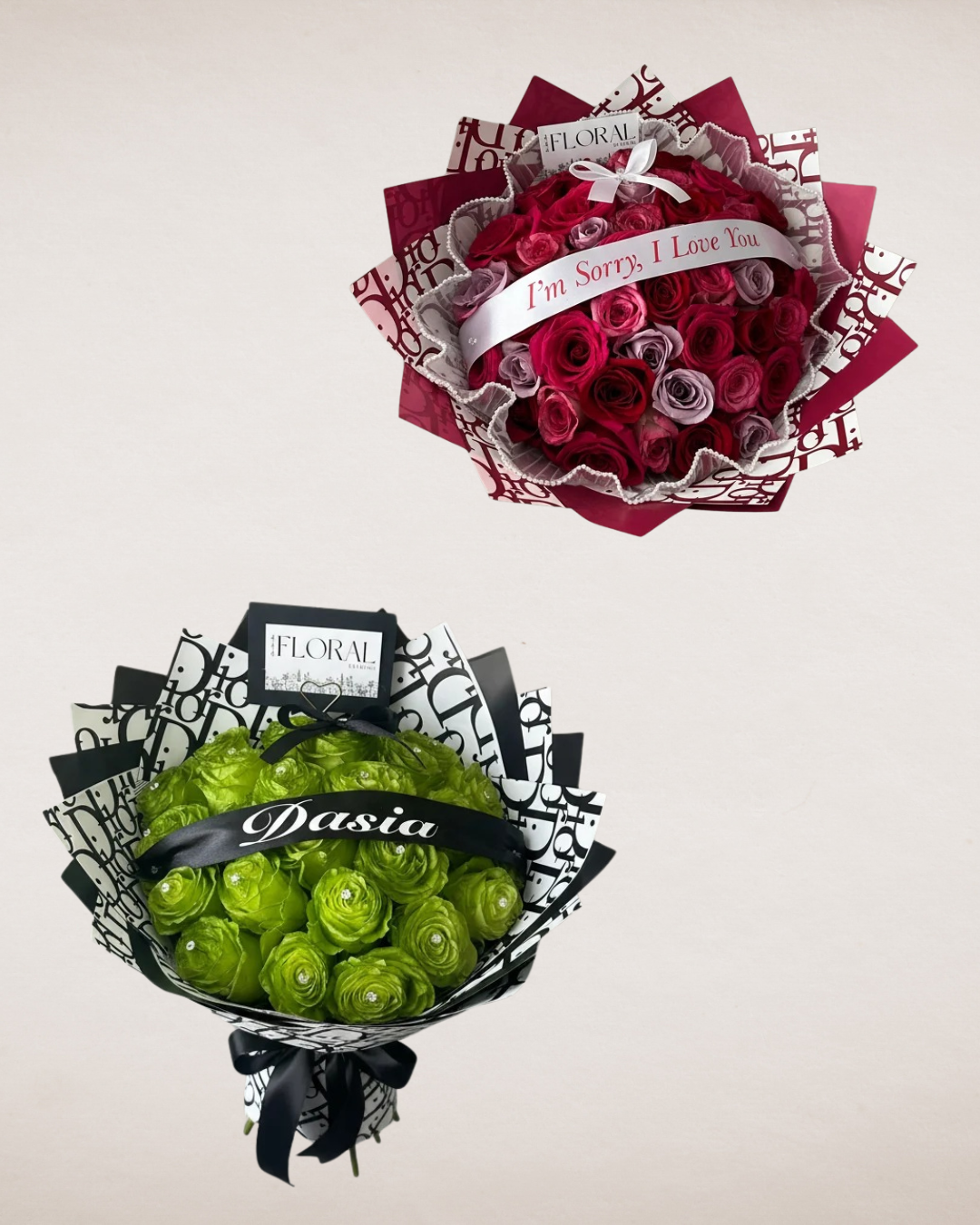 Custom Banner Bouquet