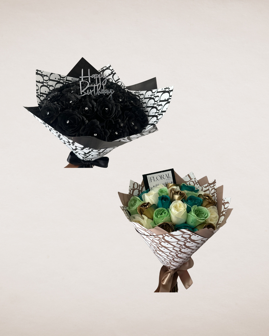 Custom Hue Bouquet