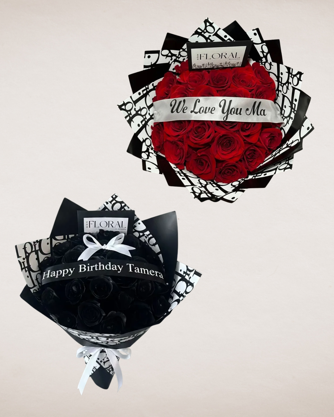 Custom Banner Bouquet