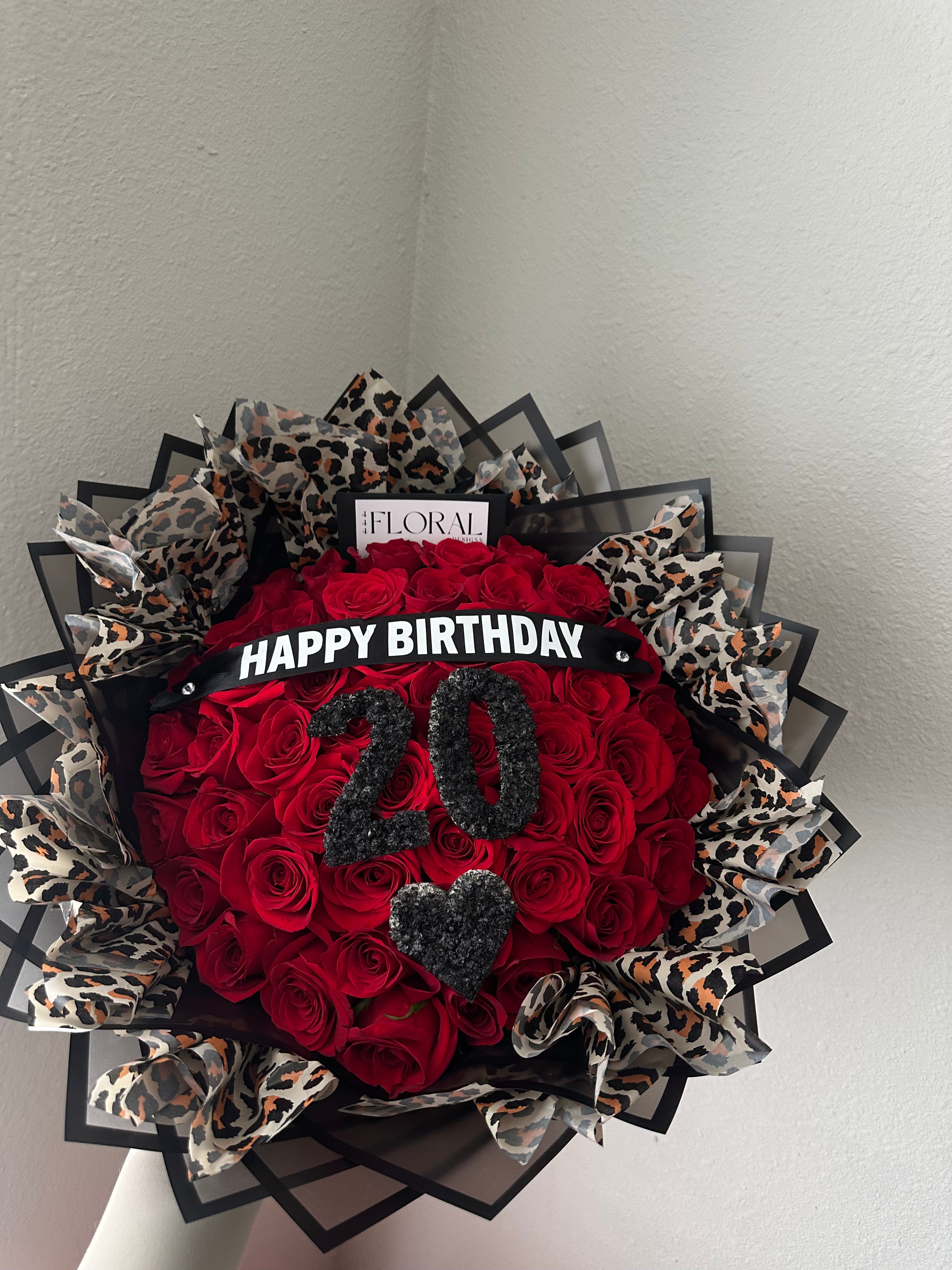 Custom Cheetah Bouquet