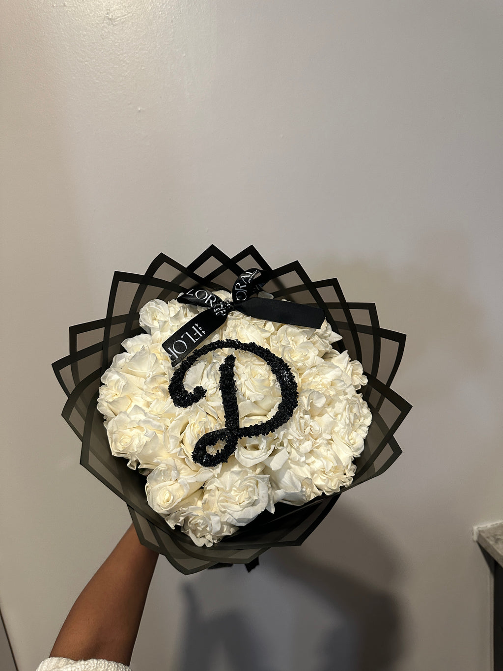 $100 Initial/Number Bouquet