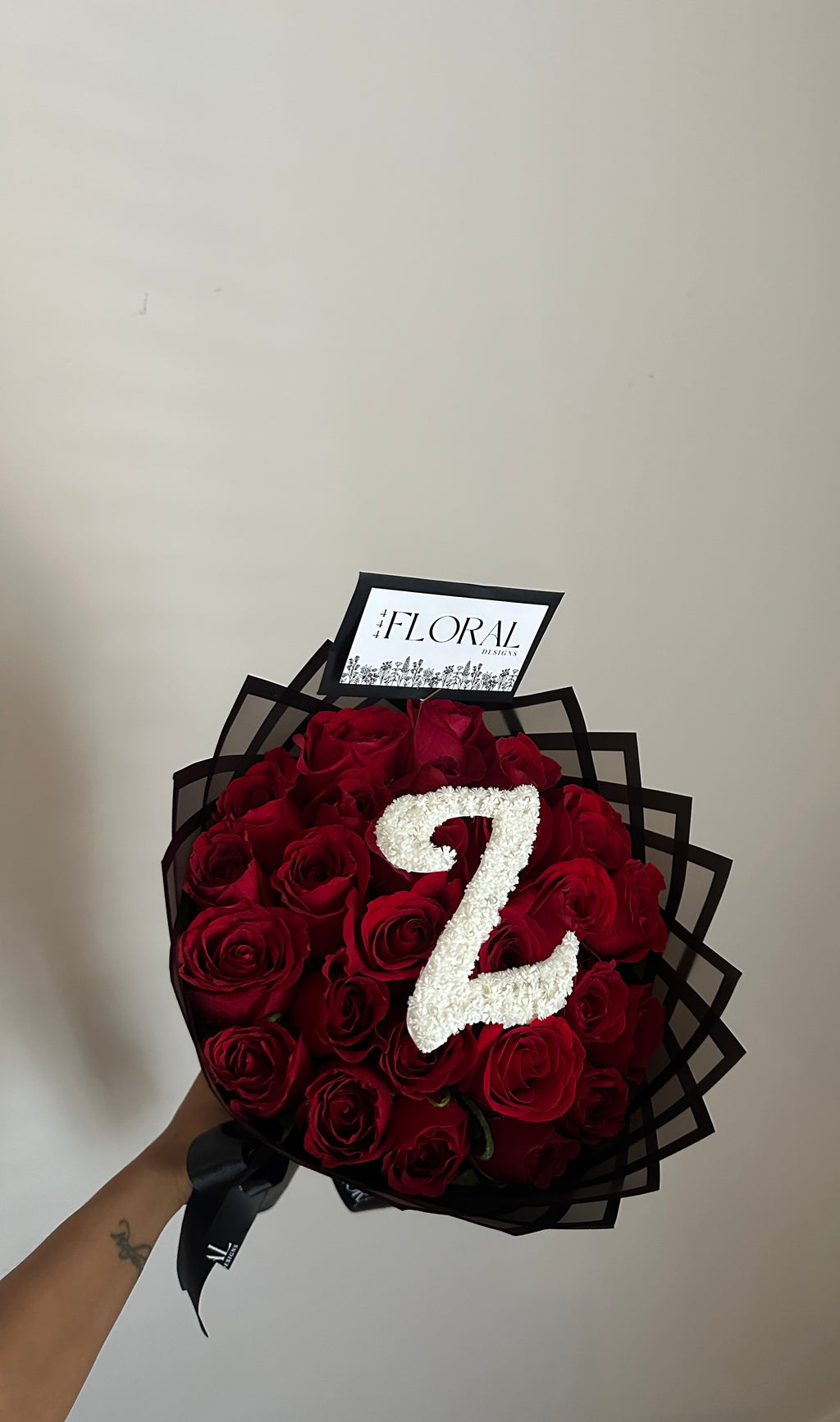 Initial/Number Bouquet
