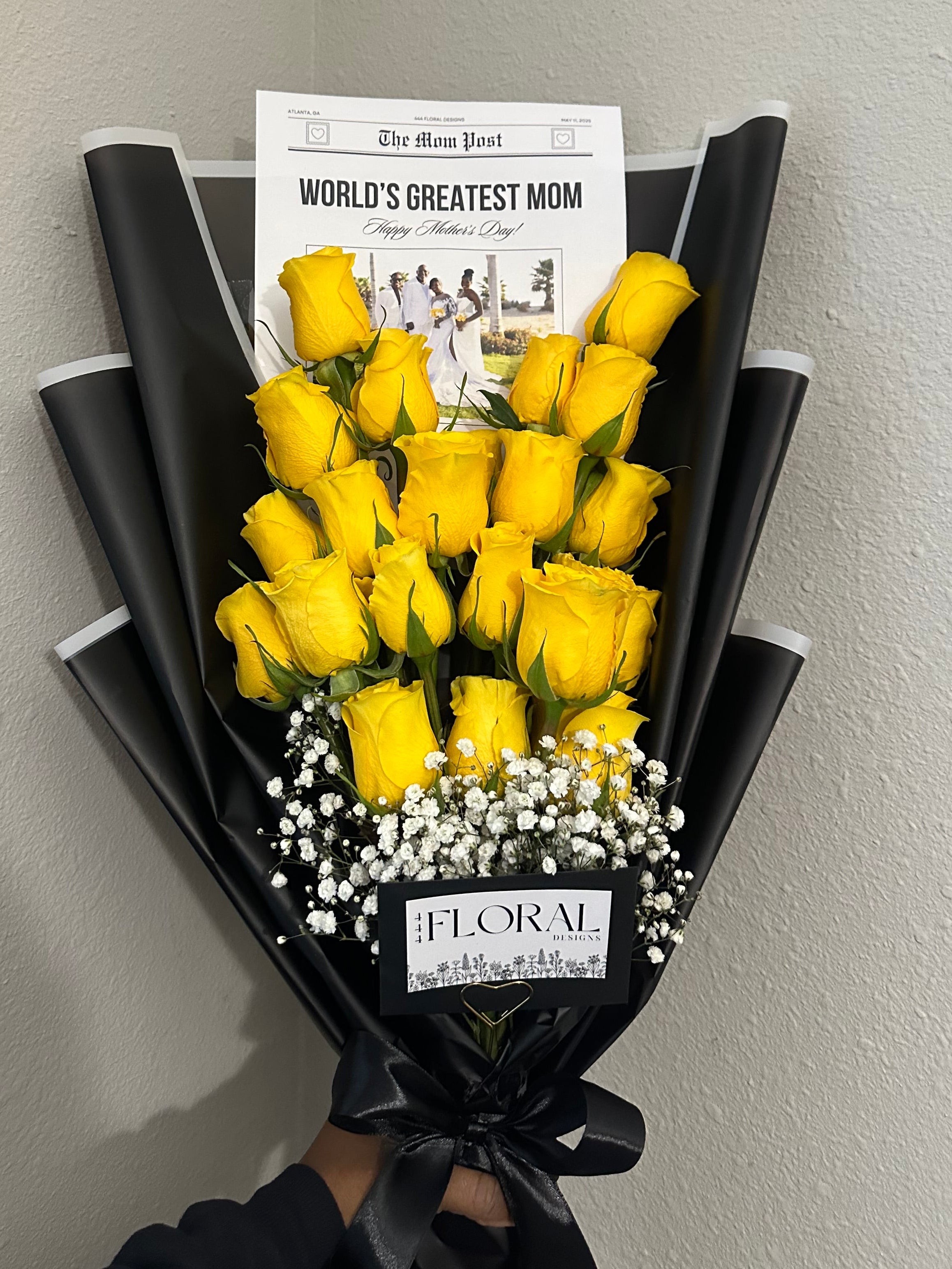 Dear Mama Newspaper Bouquet