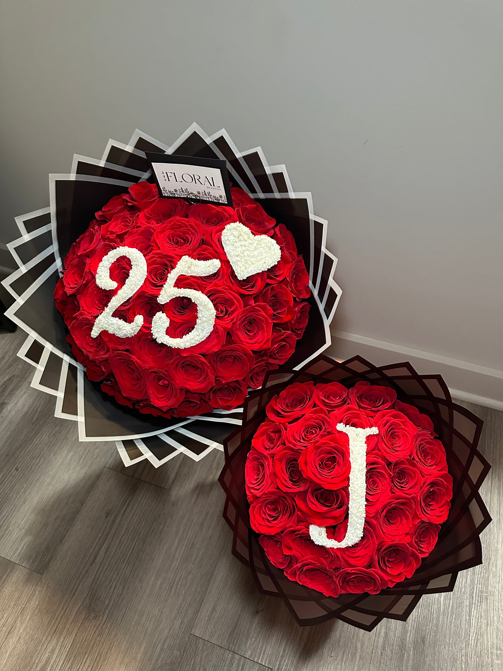 $100 Initial/Number Bouquet