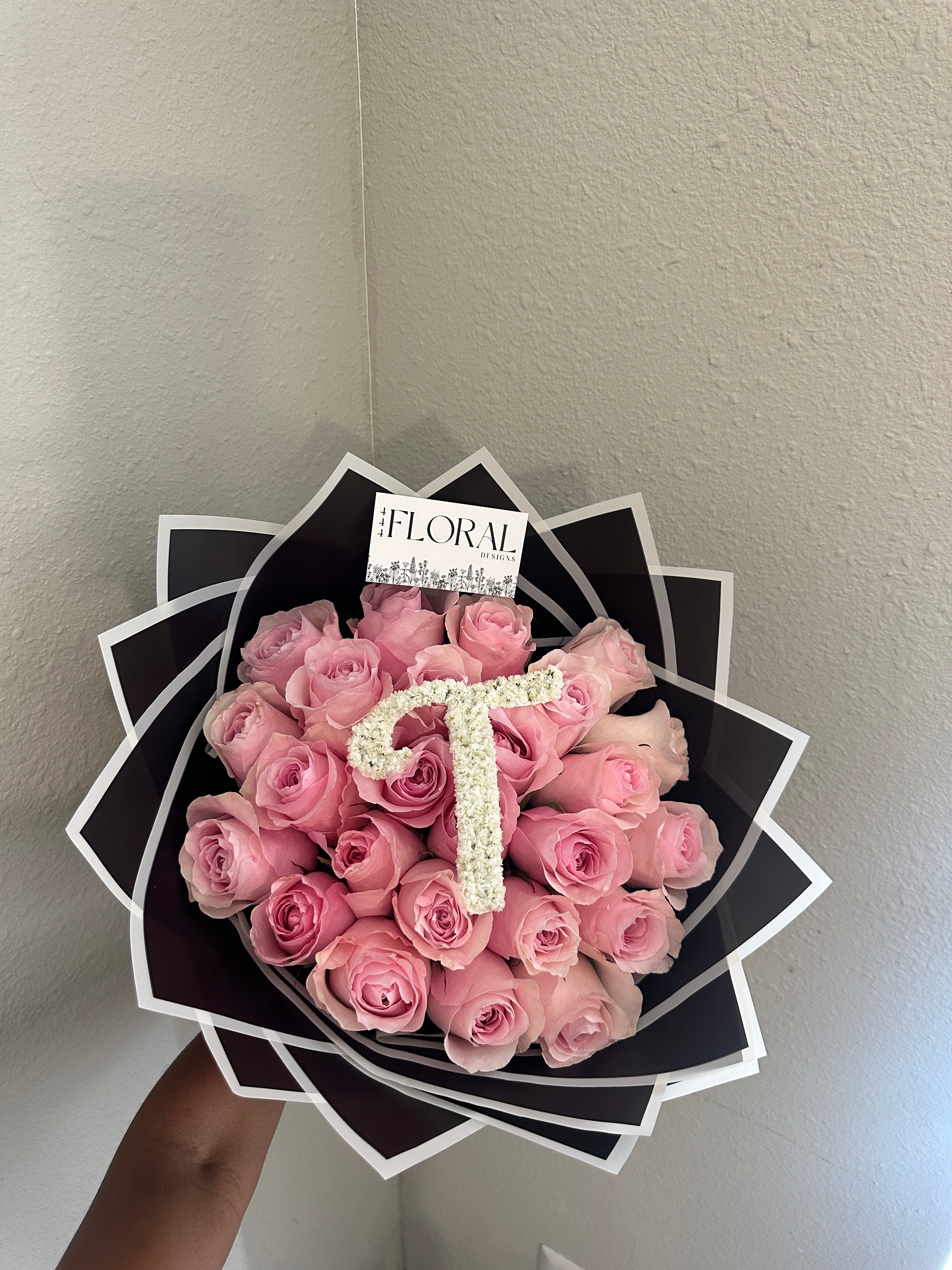 Initial/Number Bouquet