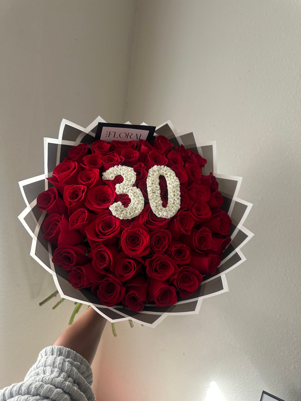 Initial/Number Bouquet