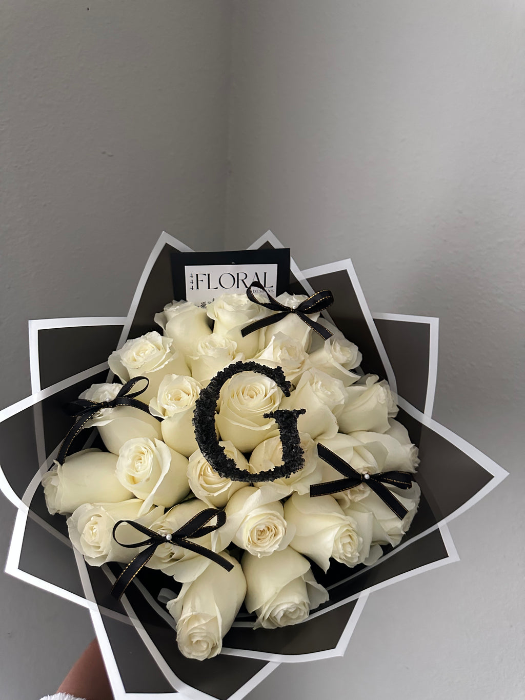 Initial/Number Bouquet