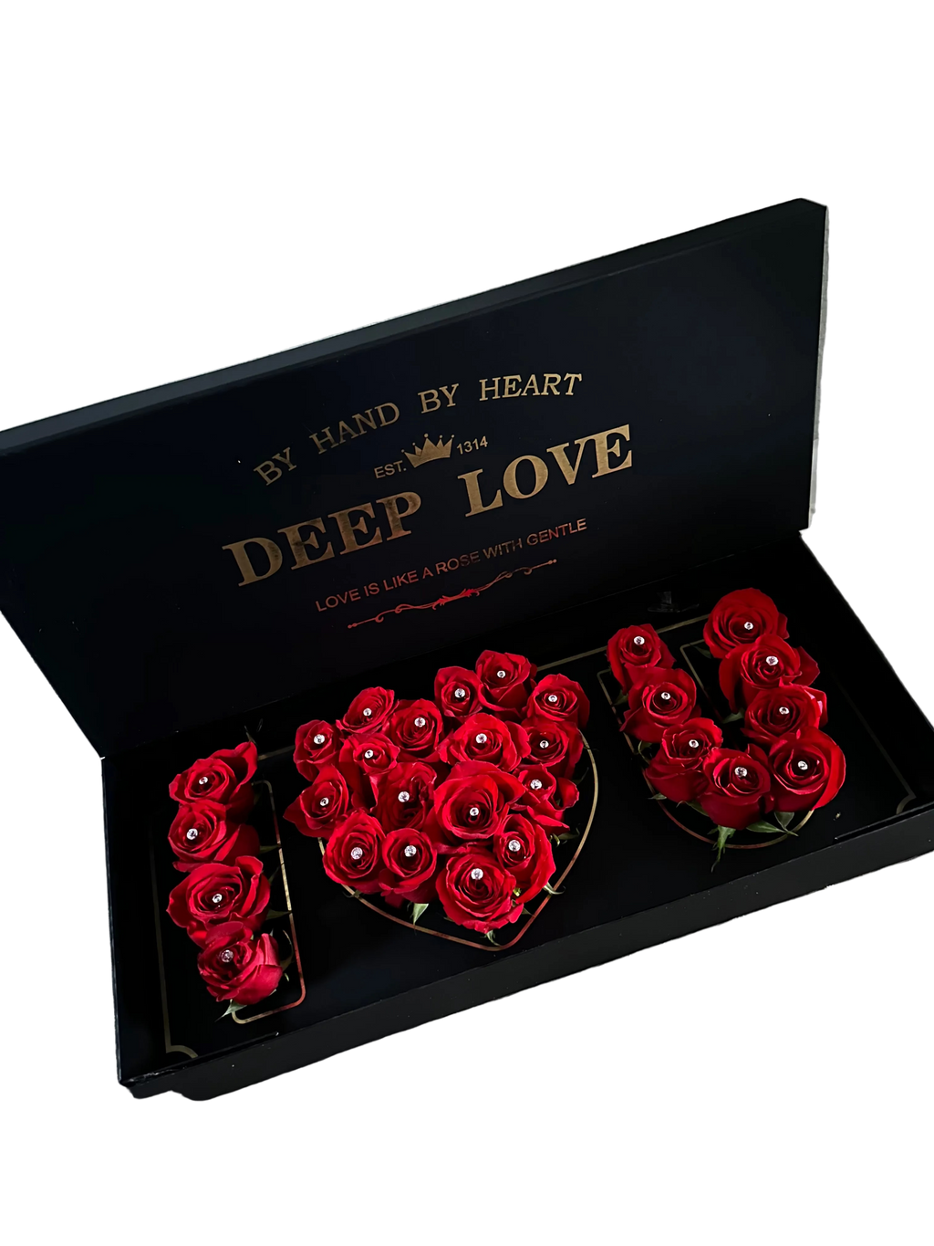 "I Love You" Rose Box