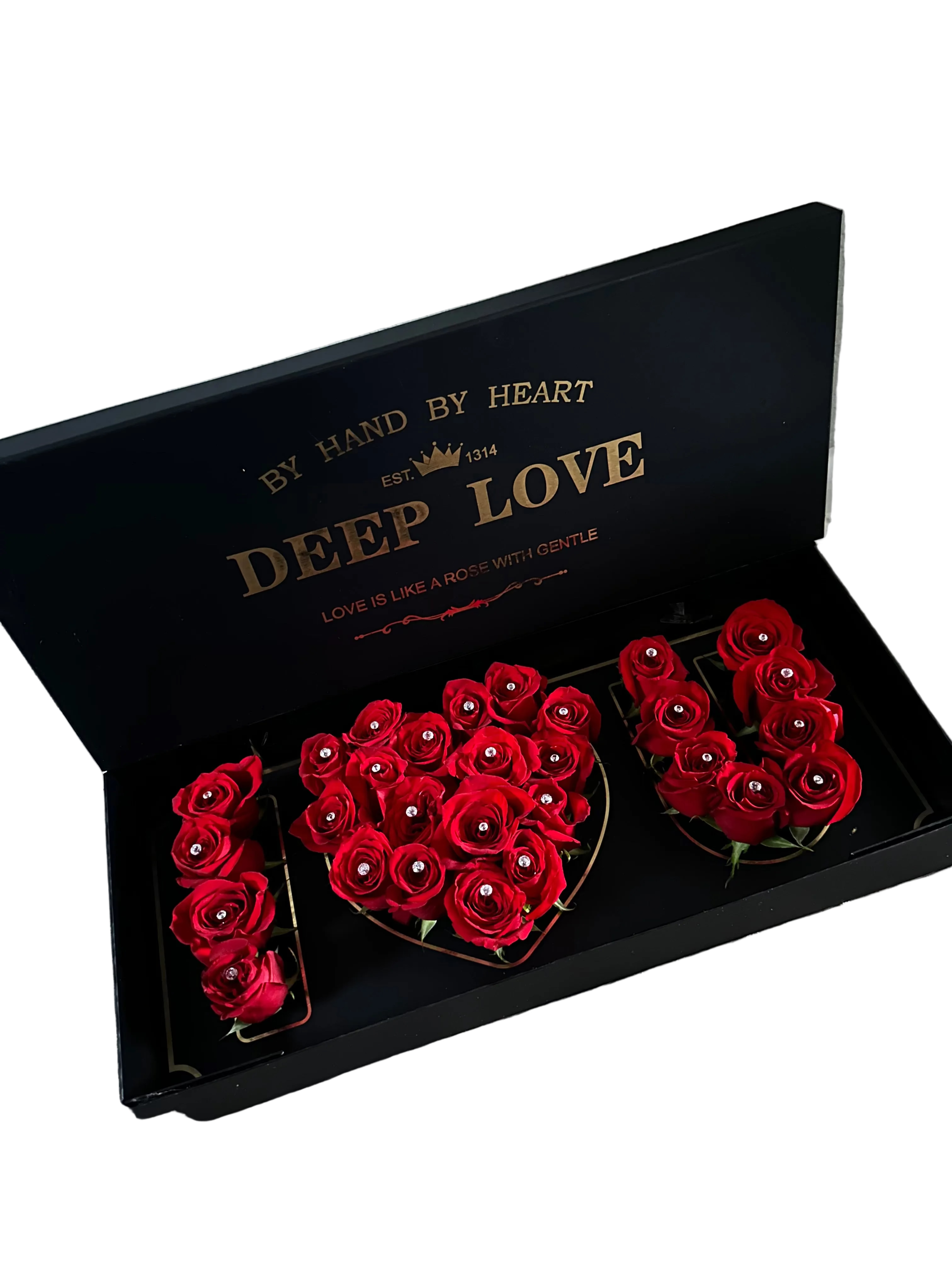 "I Love You" Rose Box