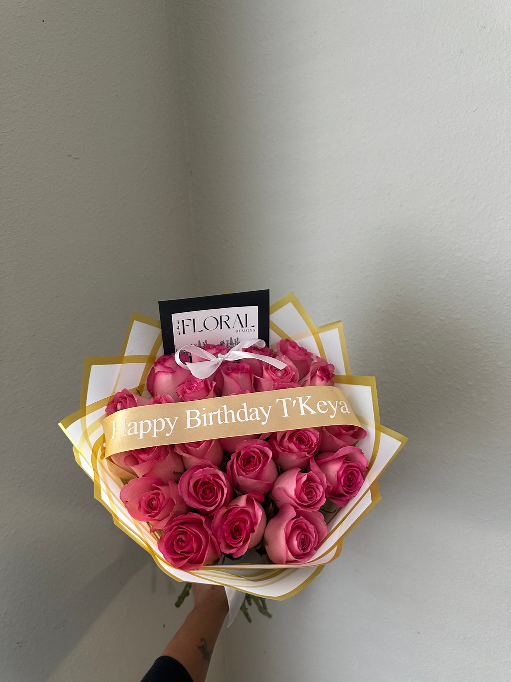 $100 Banner Banner Bouquet