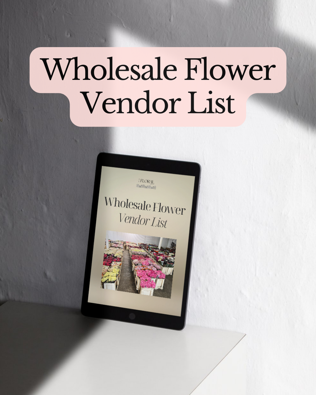 Flower Wholesale Vendor List