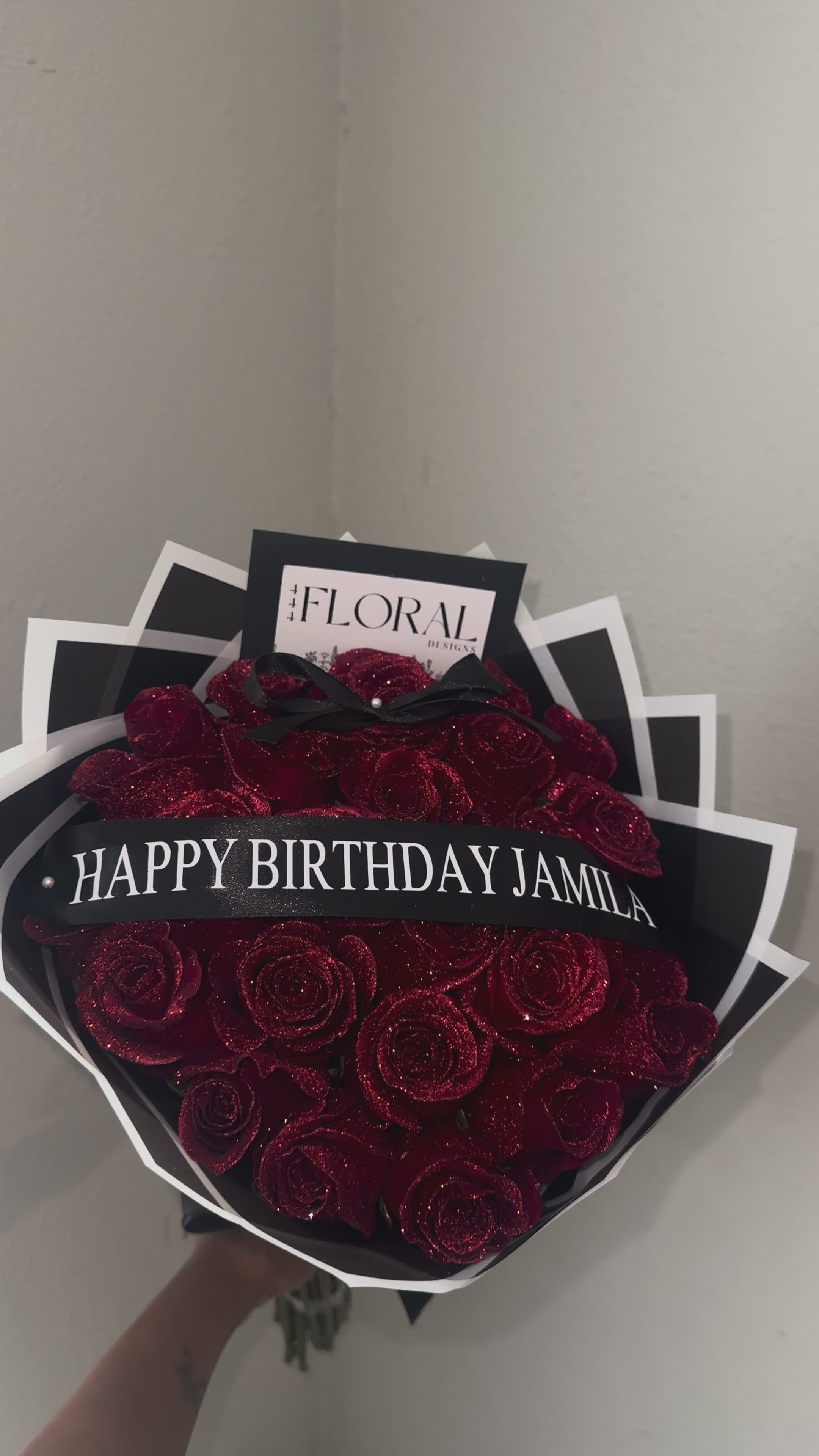 Luxe Glitter Bouquet